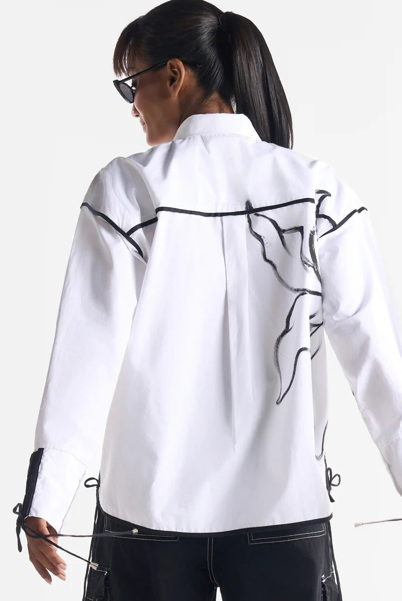 Blanc Dry Brush Shirt - CiceroniShirtsEkastories