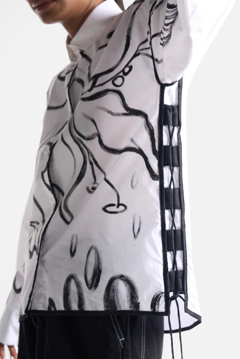 Blanc Dry Brush Shirt - CiceroniShirtsEkastories
