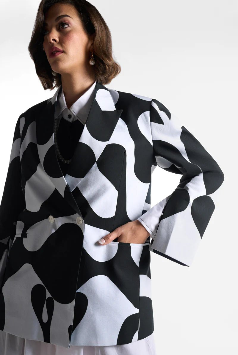 Blanc Dusk Blazer - CiceroniBlazersEkastories