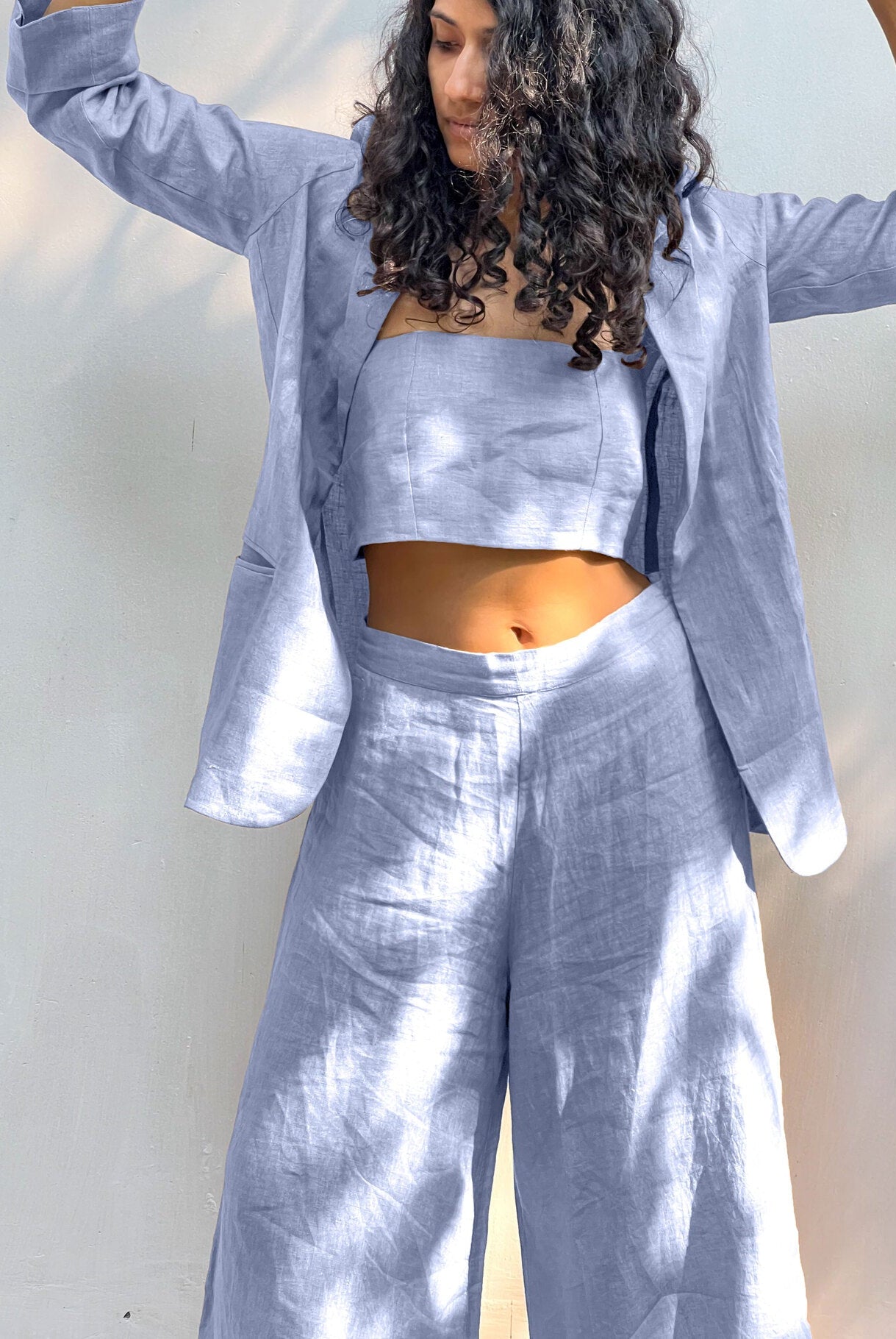 Blazer Solid - Pastel - CiceroniBlazersPaeony