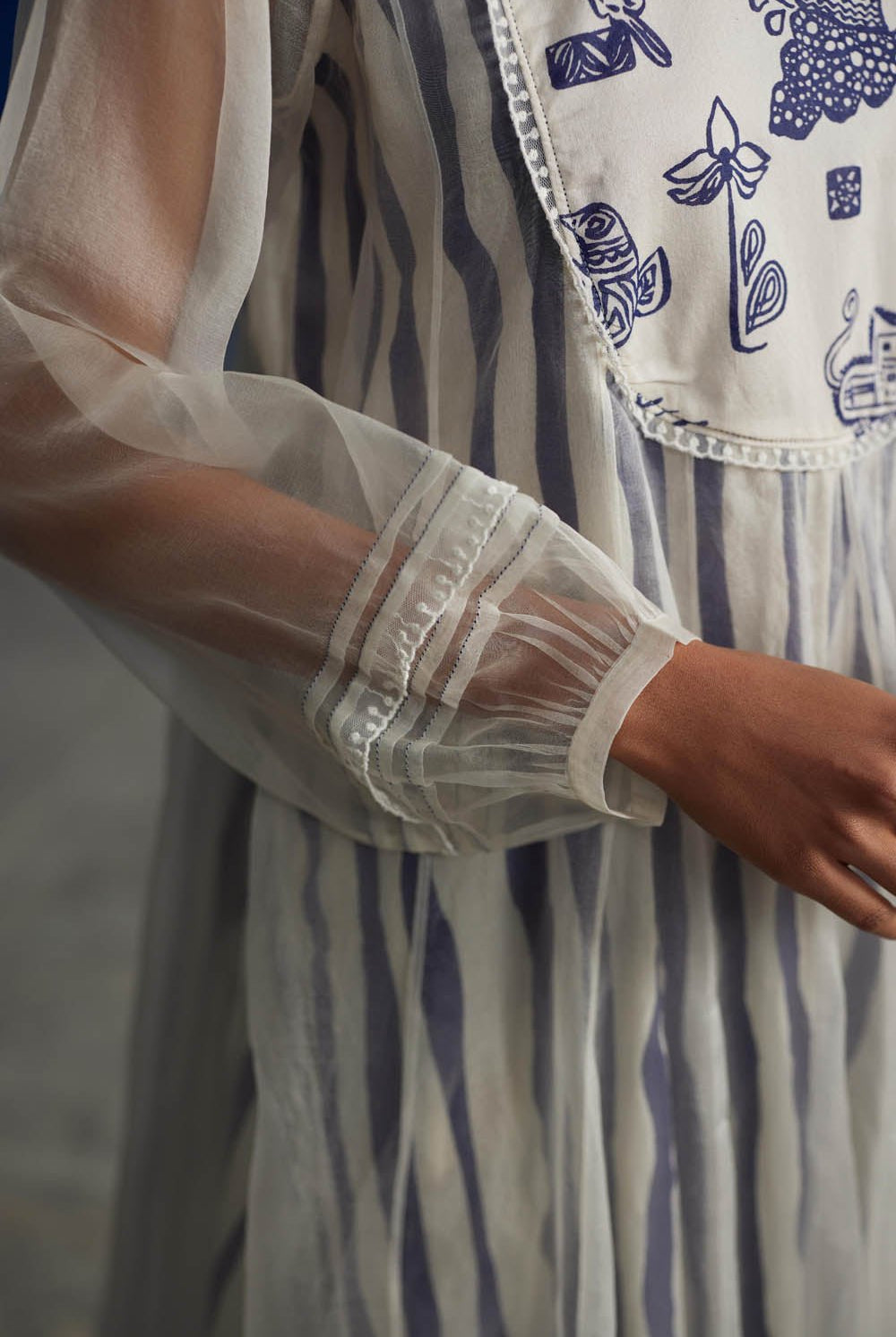 Blazing Yoke Dress - CiceroniDressesAhmev