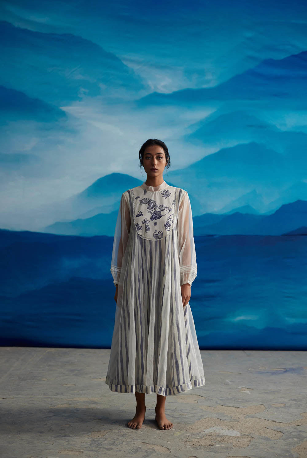 Blazing Yoke Dress - CiceroniDressesAhmev