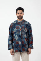 Block Printed Indigo Forever Kurta - CiceroniKurta, Everyday WearInkriti