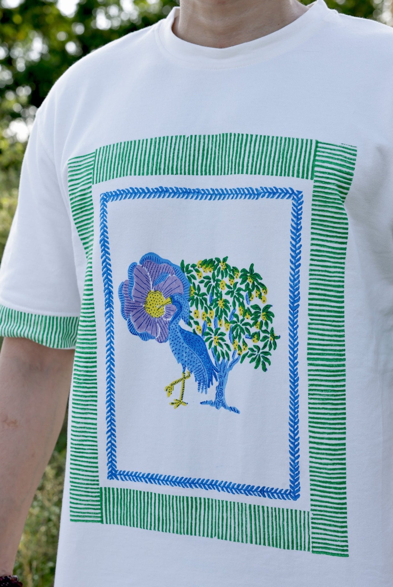 Blue Crane Unisex T-Shirt - CiceroniUnisex ShirtsThe Raw India