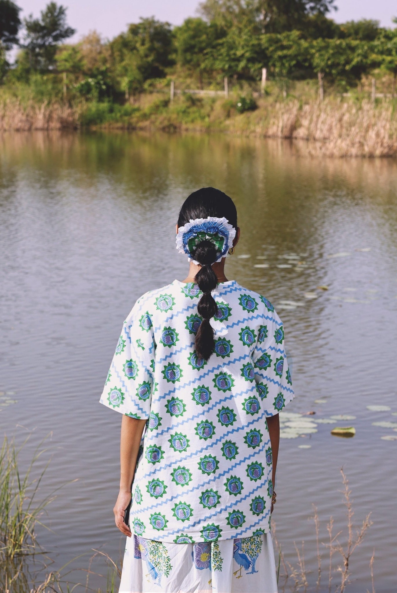 Blue Mango T-Shirt - CiceroniTopsThe Raw India