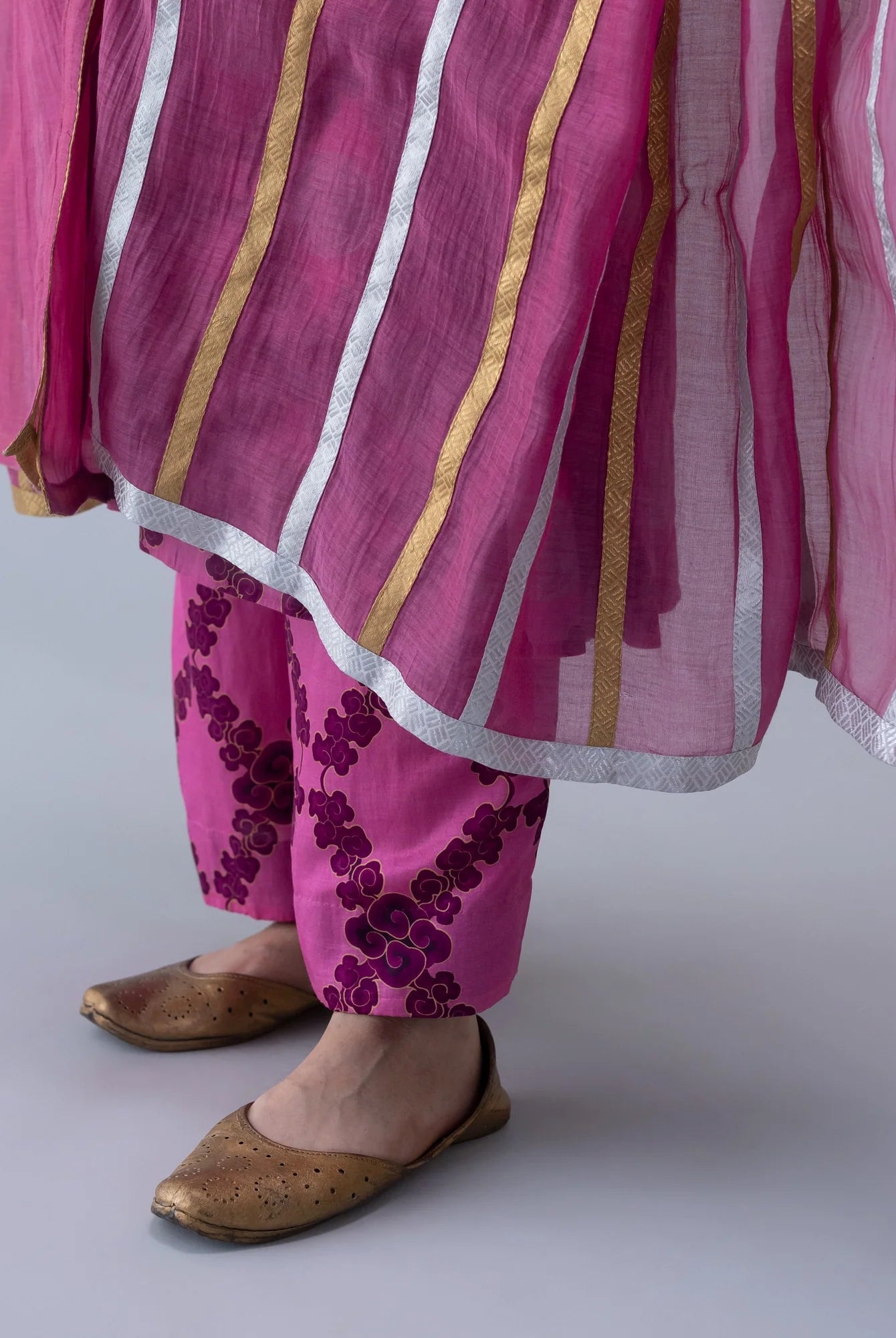 Bodhi Pink Dupatta - CiceroniDupattaShades of India