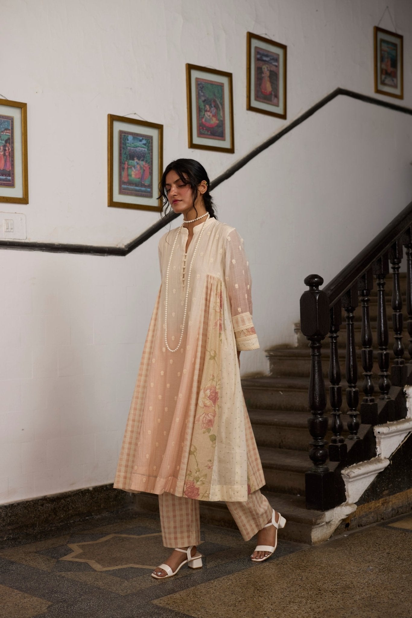 Bokashi Pant - Peach - CiceroniPantsKhyati Rughani
