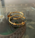 Branch Hoops - CiceroniEarringsMerald Curio