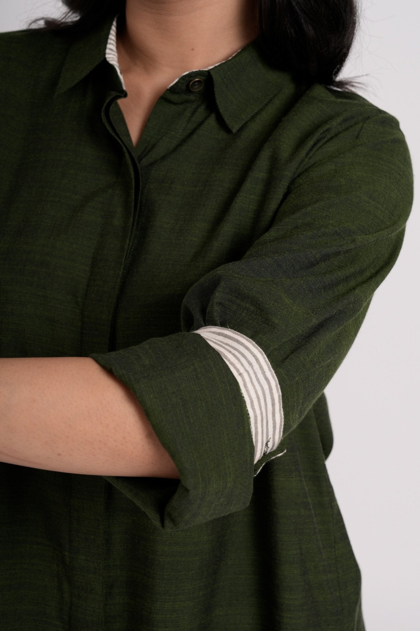 Breeze Shirt - Seaweed Green - CiceroniShirtsThe Kaatn Trail