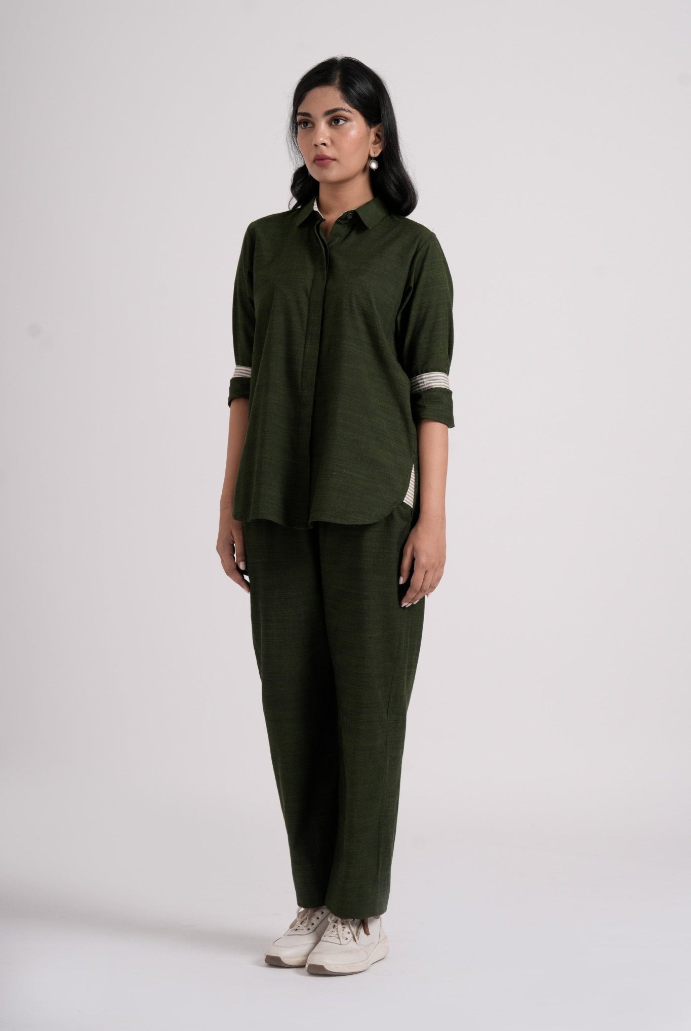 Breeze Shirt - Seaweed Green - CiceroniShirtsThe Kaatn Trail