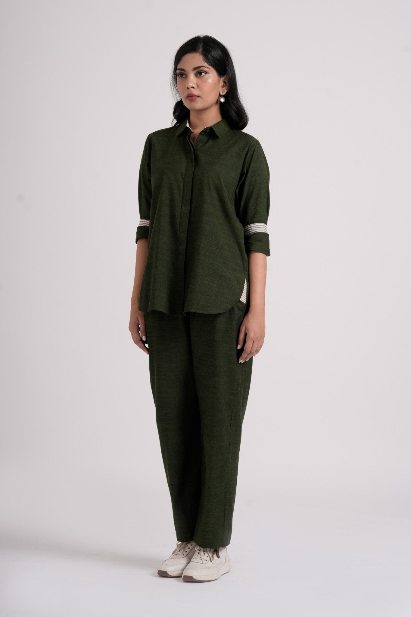 Breeze Shirt - Seaweed Green - CiceroniShirtsThe Kaatn Trail