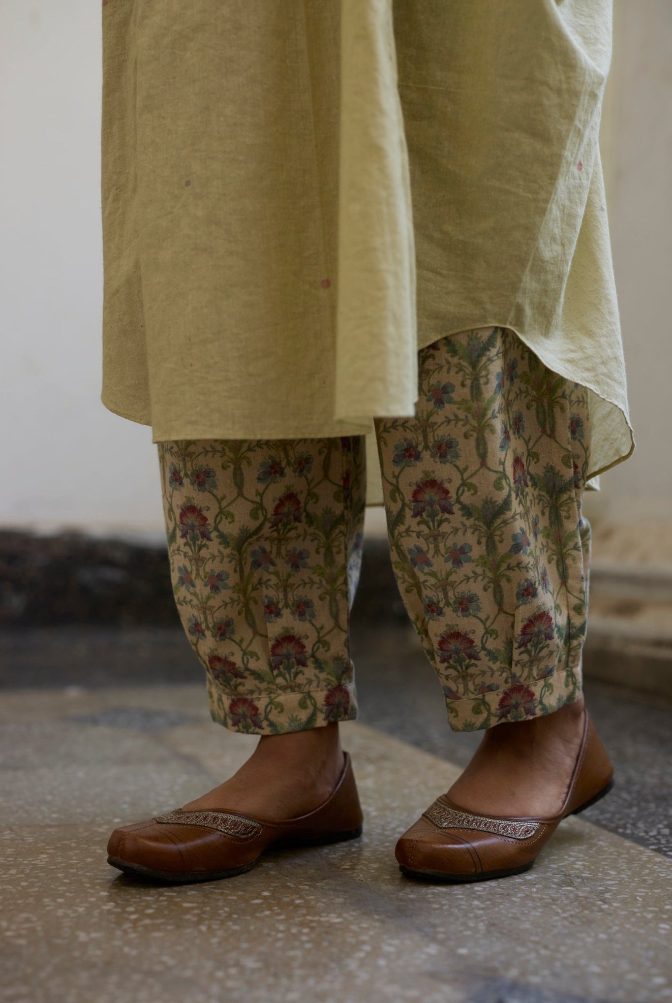 Brisa Kaftan Set - Green - CiceroniKurta Set, Everyday WearKhyati Rughani