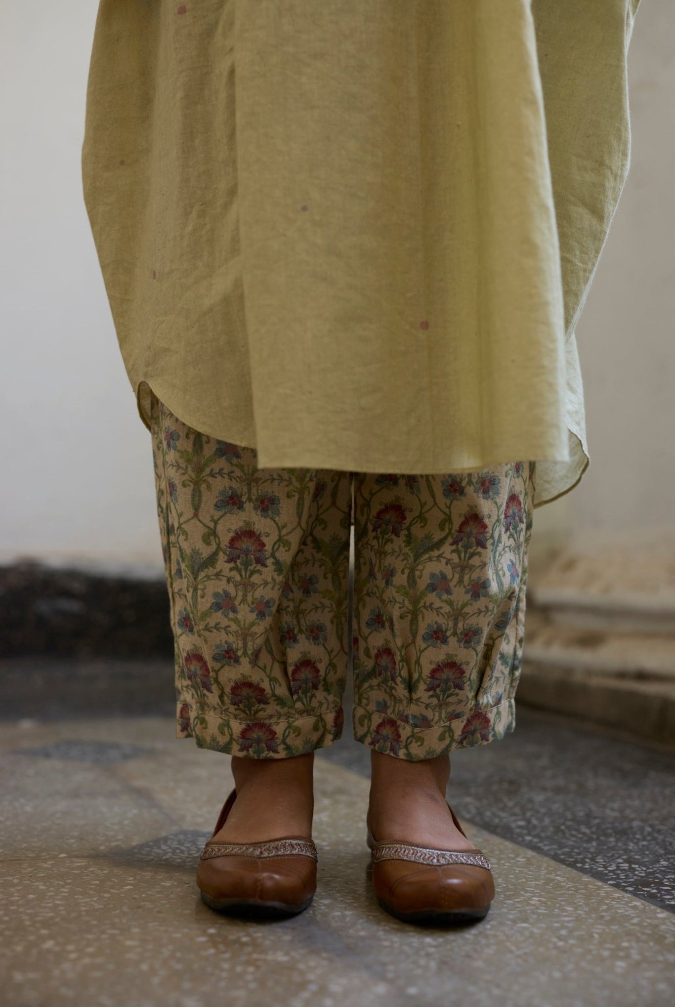 Brisa Kaftan Set - Green - CiceroniKurta Set, Everyday WearKhyati Rughani