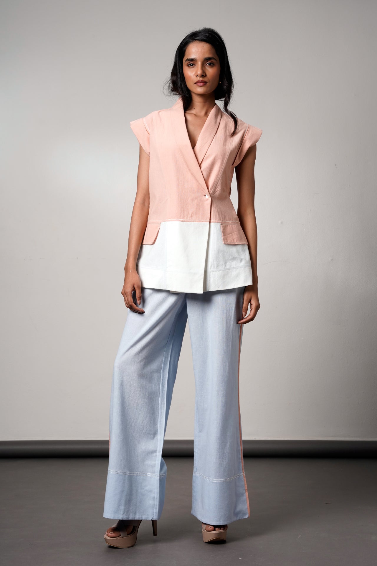 Brisbane – Sandstone Blazer Set - CiceroniCo - ord SetMadder Much