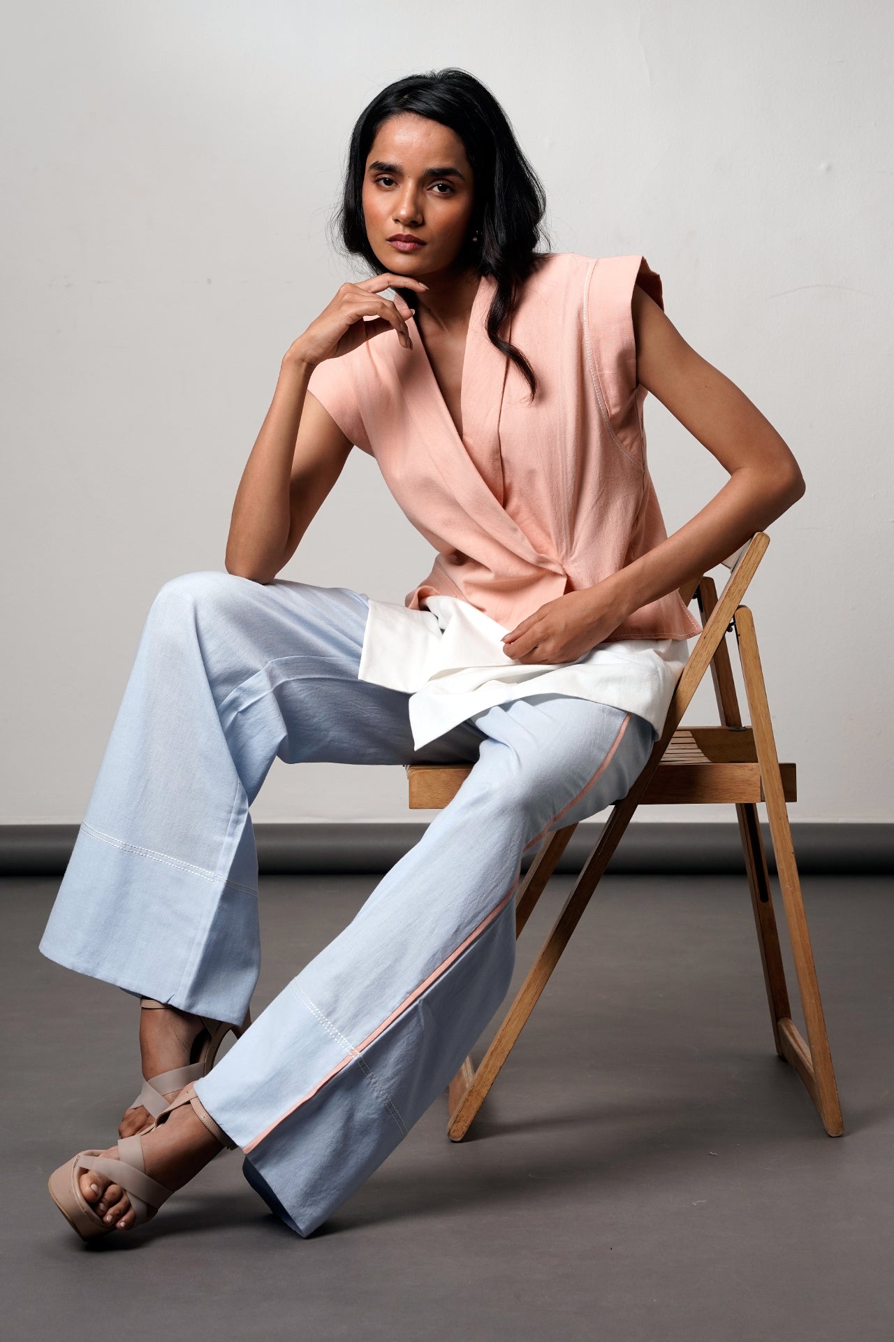 Brisbane – Sandstone Blazer Set - CiceroniCo - ord SetMadder Much