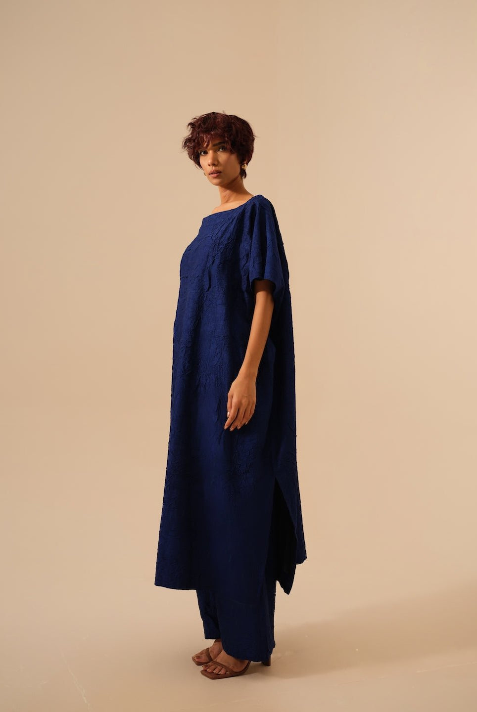 Brook Tunic - Electric Blue - CiceroniKurta, Festive WearStoique