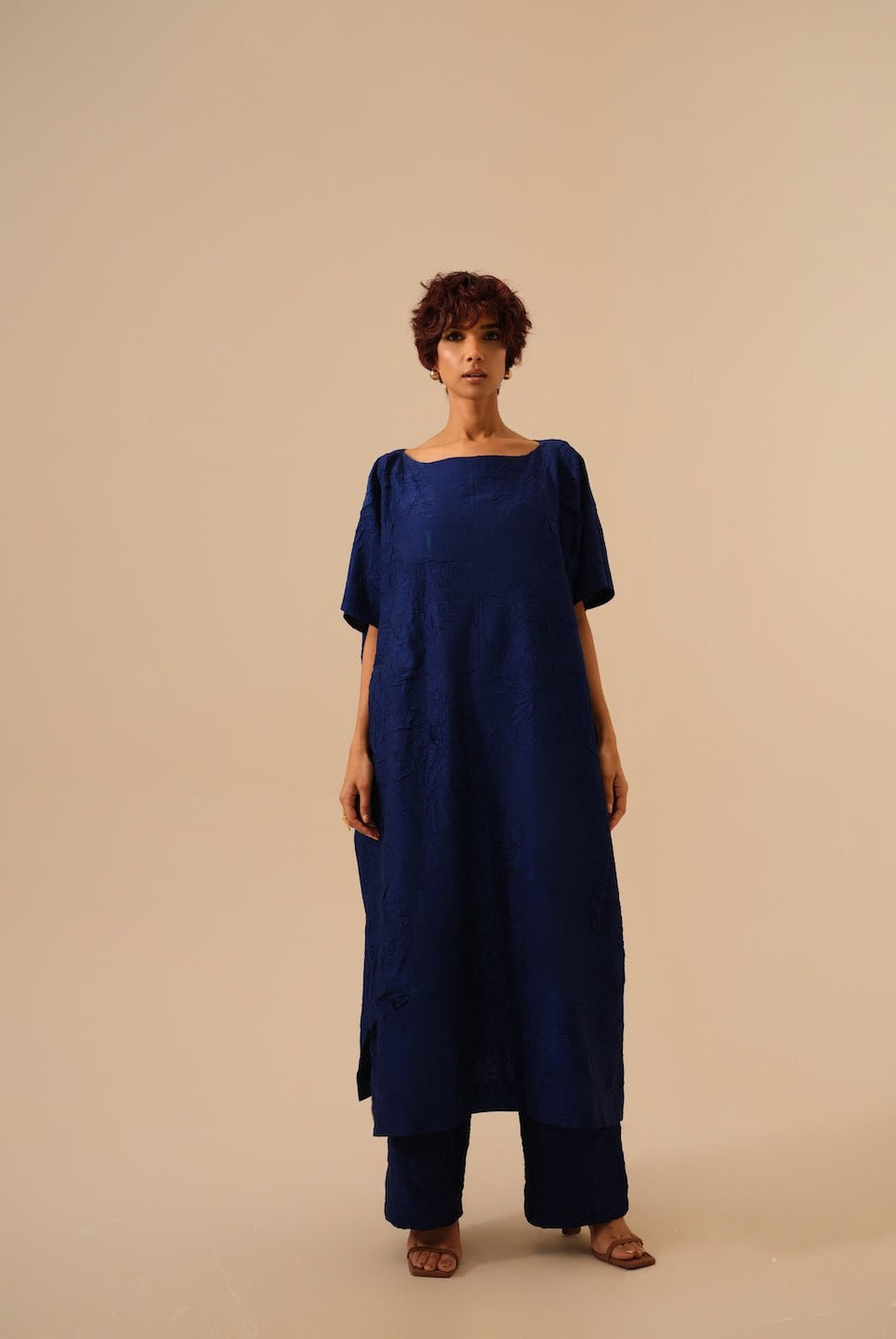 Brook Tunic - Electric Blue - CiceroniKurta, Festive WearStoique