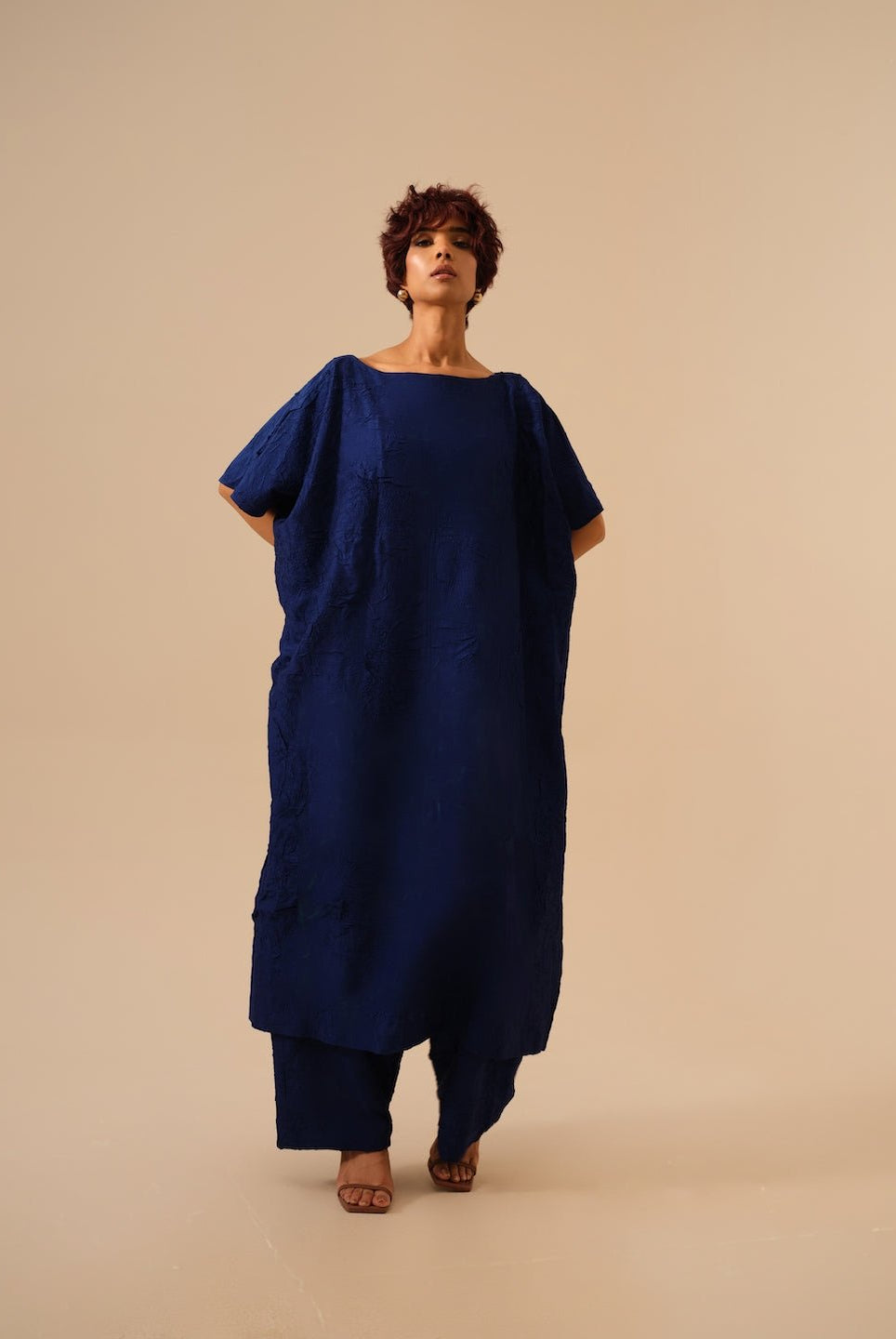 Brook Tunic - Electric Blue - CiceroniKurta, Festive WearStoique