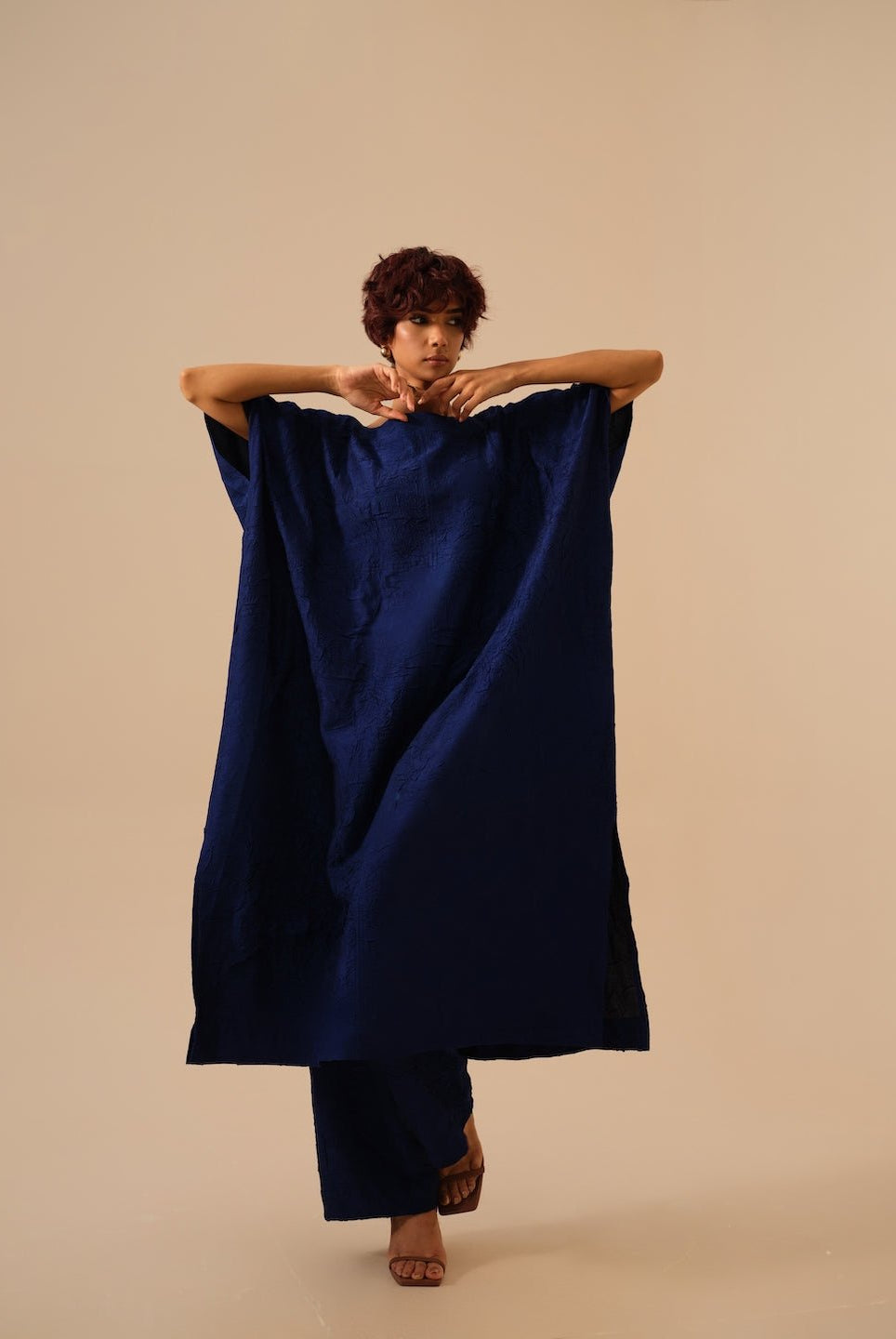 Brook Tunic - Electric Blue - CiceroniKurta, Festive WearStoique