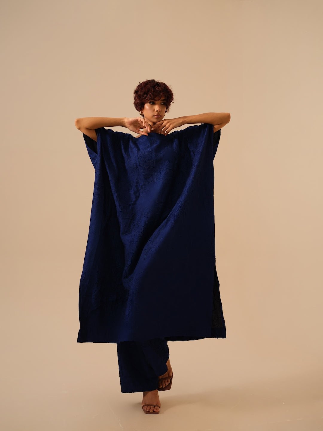 Brook Tunic - Electric Blue - CiceroniKurta, Festive WearStoique