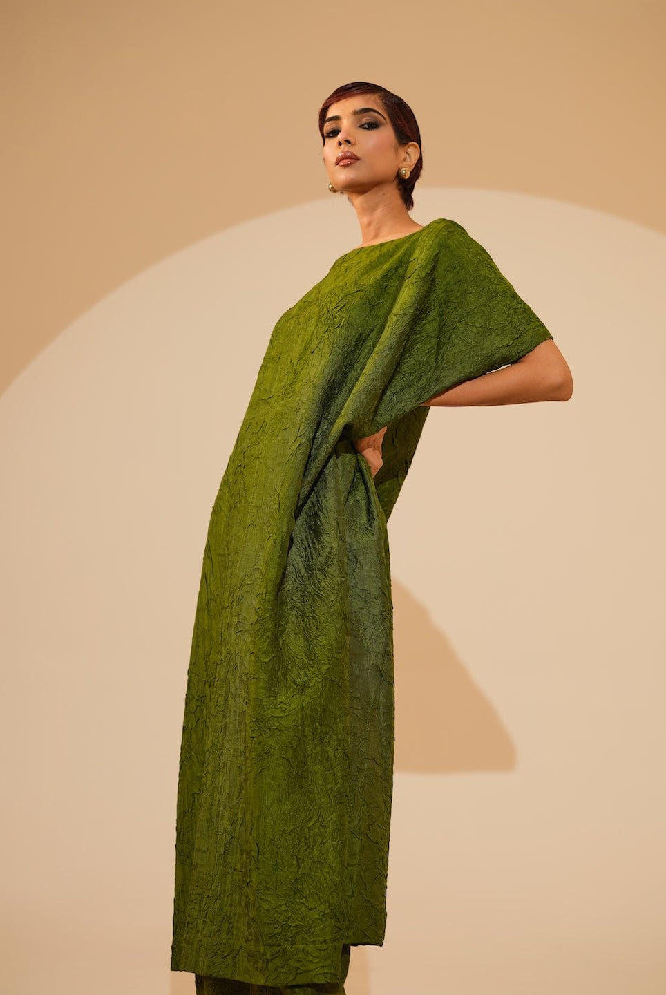 Brook Tunic - Jade Green - CiceroniKurta, Festive WearStoique