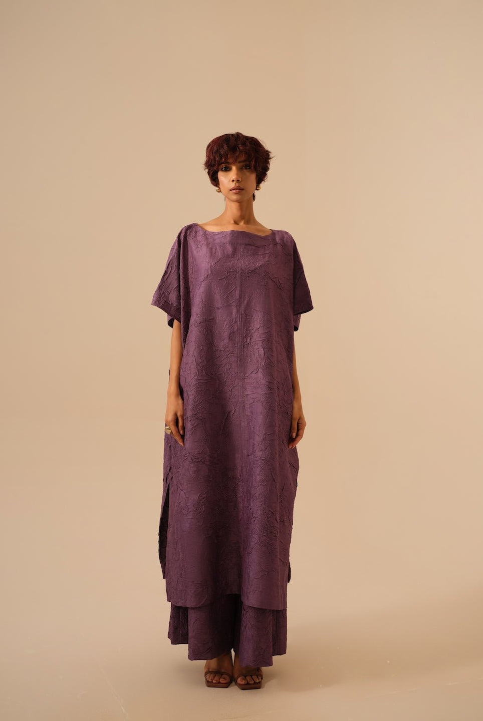 Brook Tunic - Lilac - CiceroniKurta, Festive WearStoique