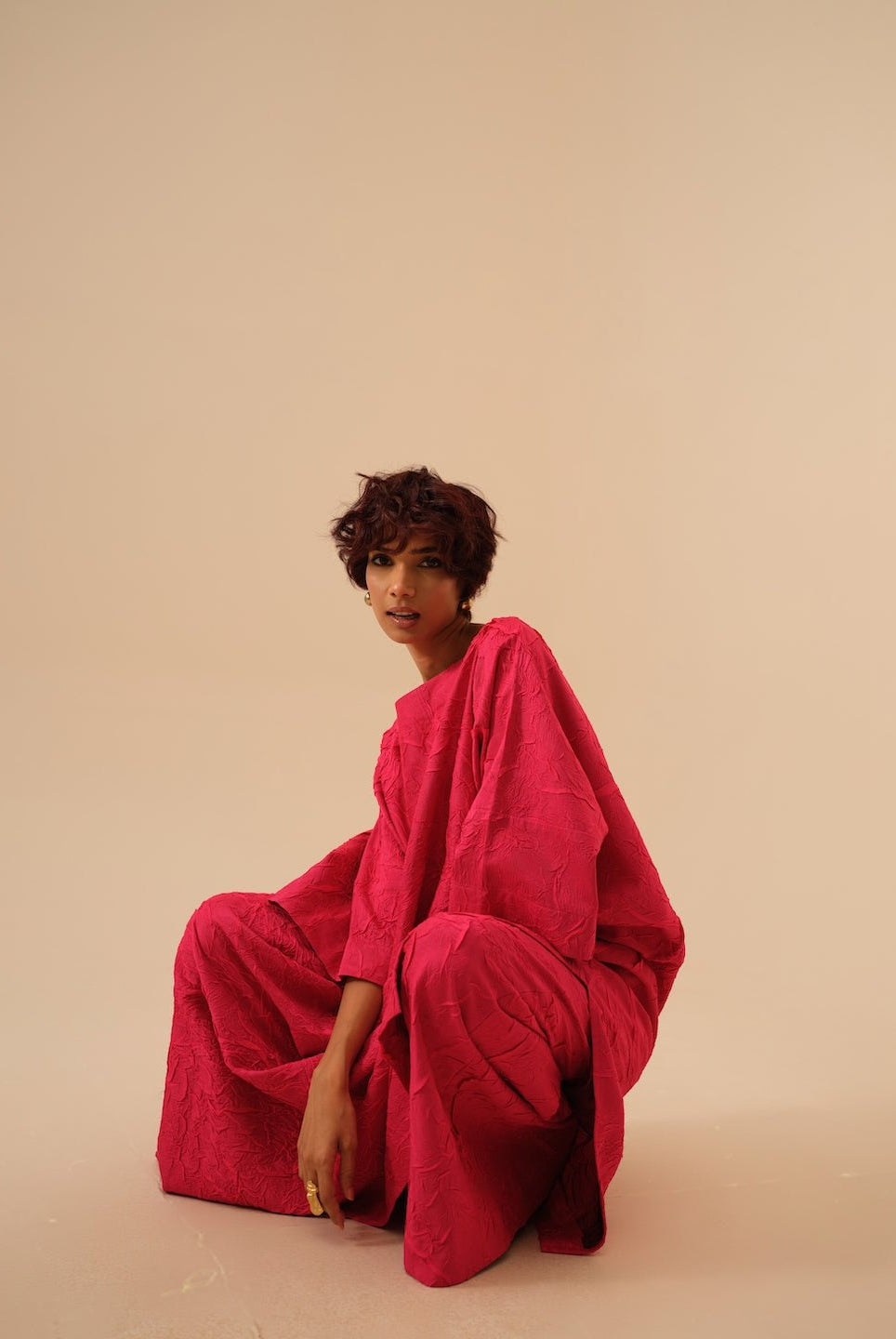 Brook Tunic - Pink - CiceroniKurta, Festive WearStoique