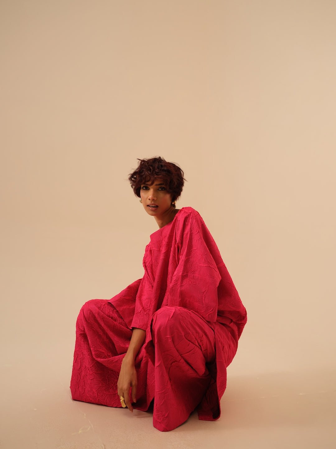 Brook Tunic - Pink - CiceroniKurta, Festive WearStoique