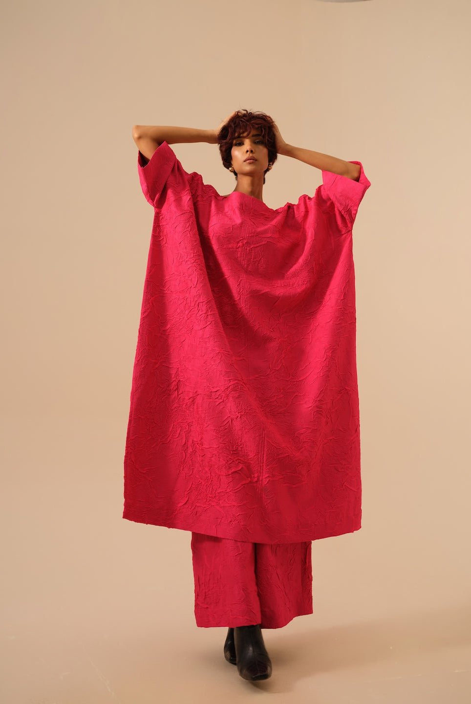 Brook Tunic - Pink - CiceroniKurta, Festive WearStoique