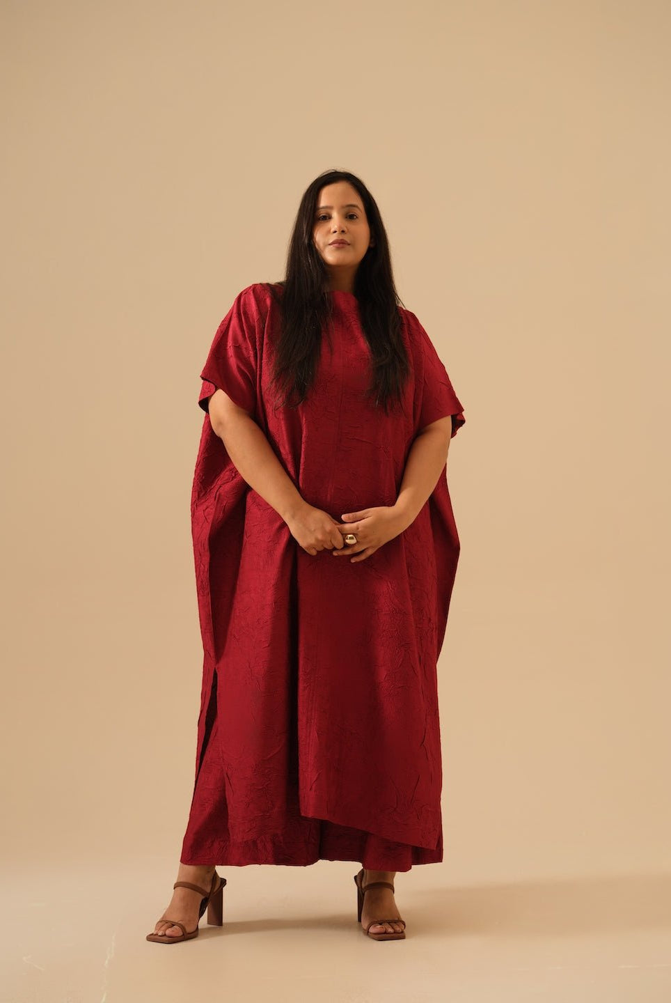 Brook Tunic - Red - CiceroniKurta, Festive WearStoique