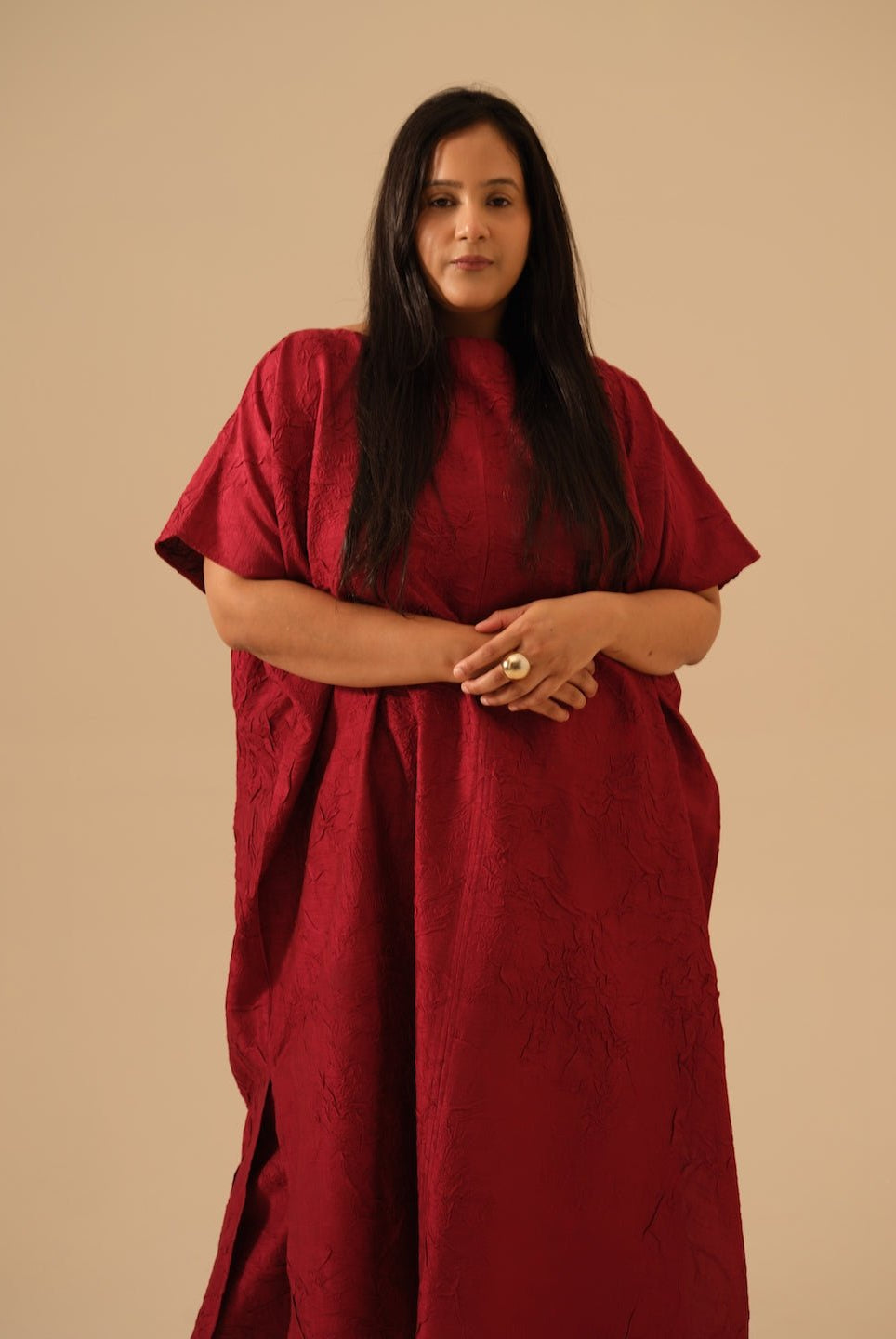 Brook Tunic - Red - CiceroniKurta, Festive WearStoique