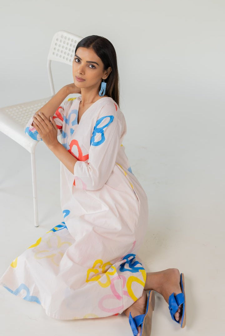 Bubble Bloom Kurta Co - ord Set - CiceroniKurta Set, Everyday WearSilai Studio