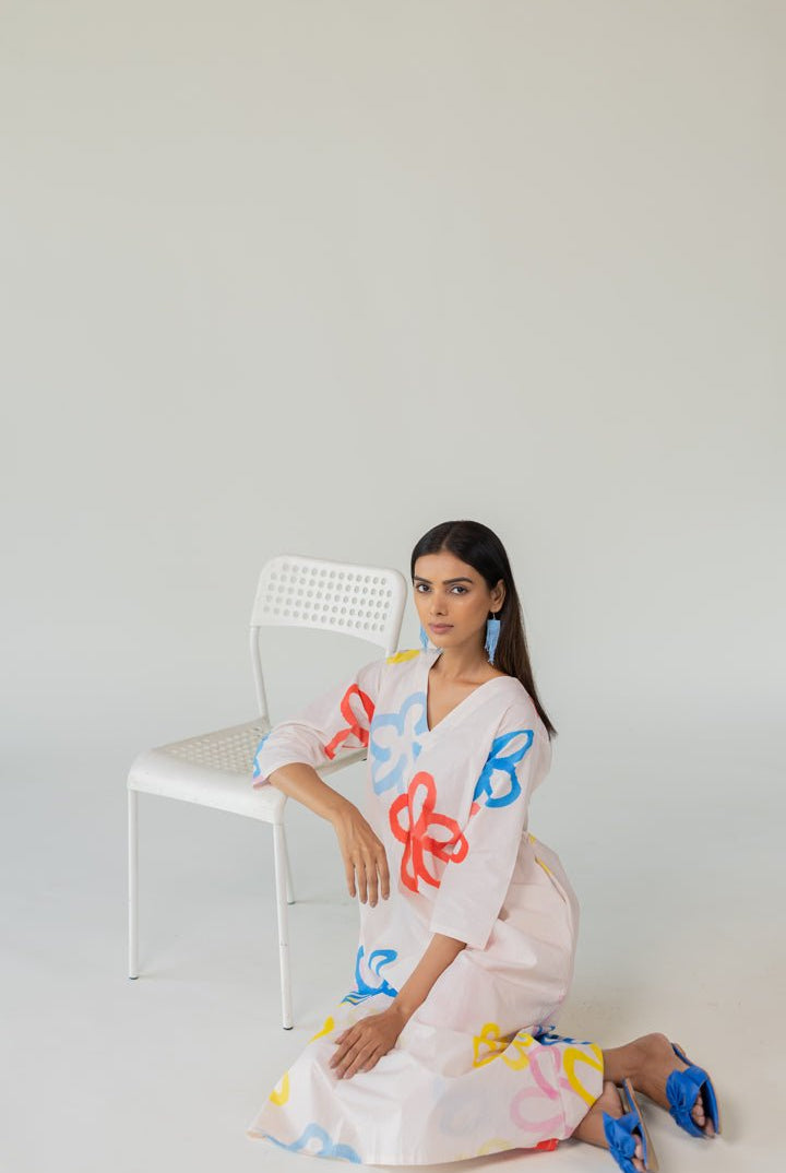 Bubble Bloom Kurta Co - ord Set - CiceroniKurta Set, Everyday WearSilai Studio
