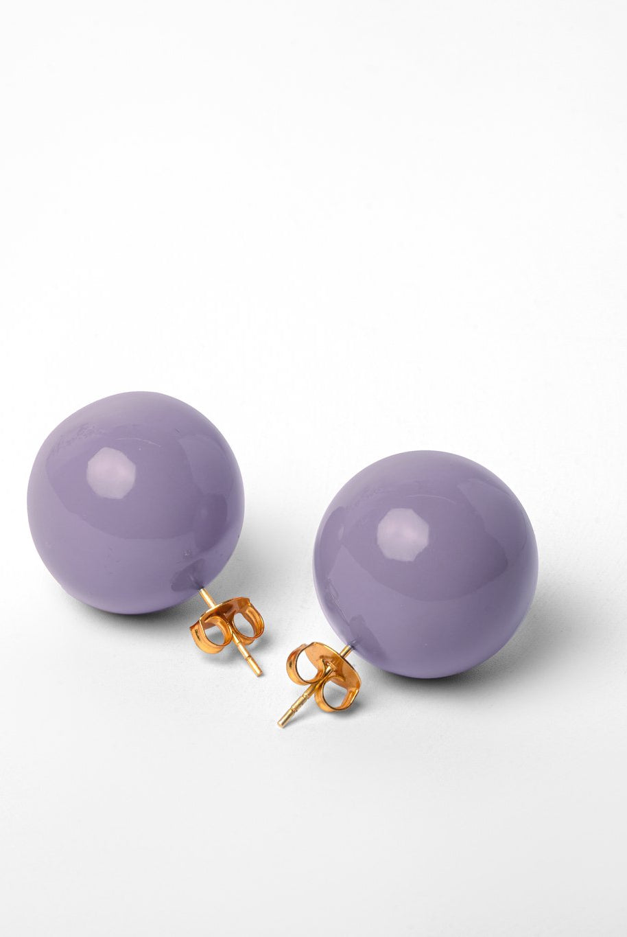 Bubble Studs - Mauve - CiceroniEarringsEquiivalence