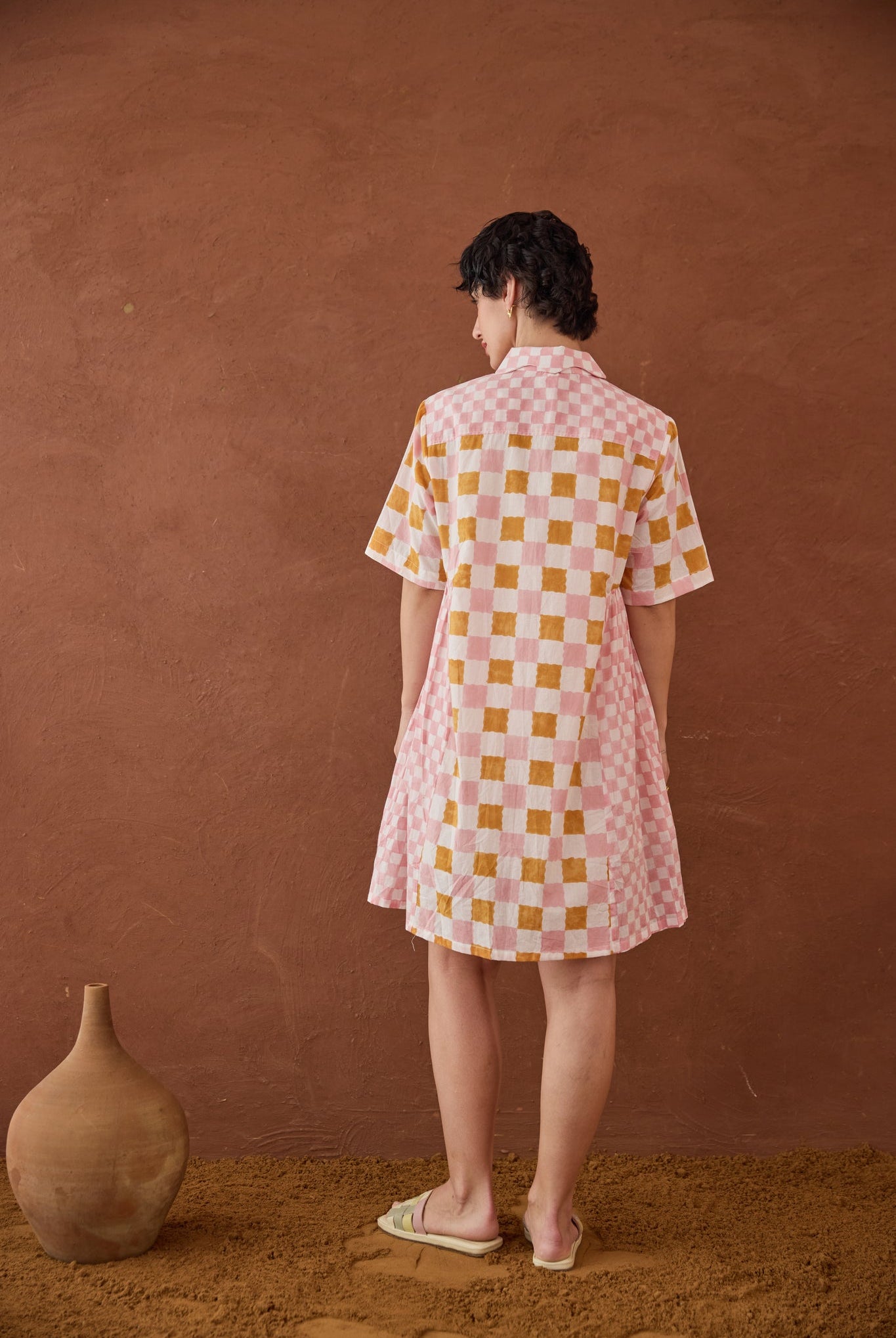 Bubblegum Shirt Dress - CiceroniDressesTaro
