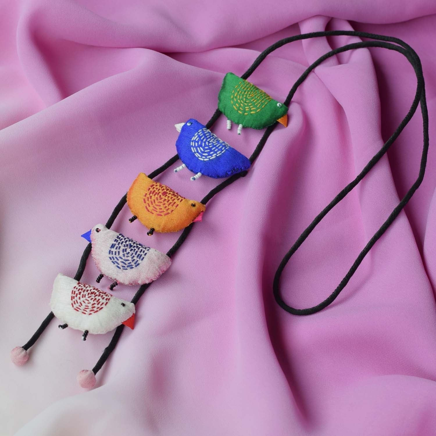 Bulbul Neckpiece - Green - CiceroniNecklacePaulami