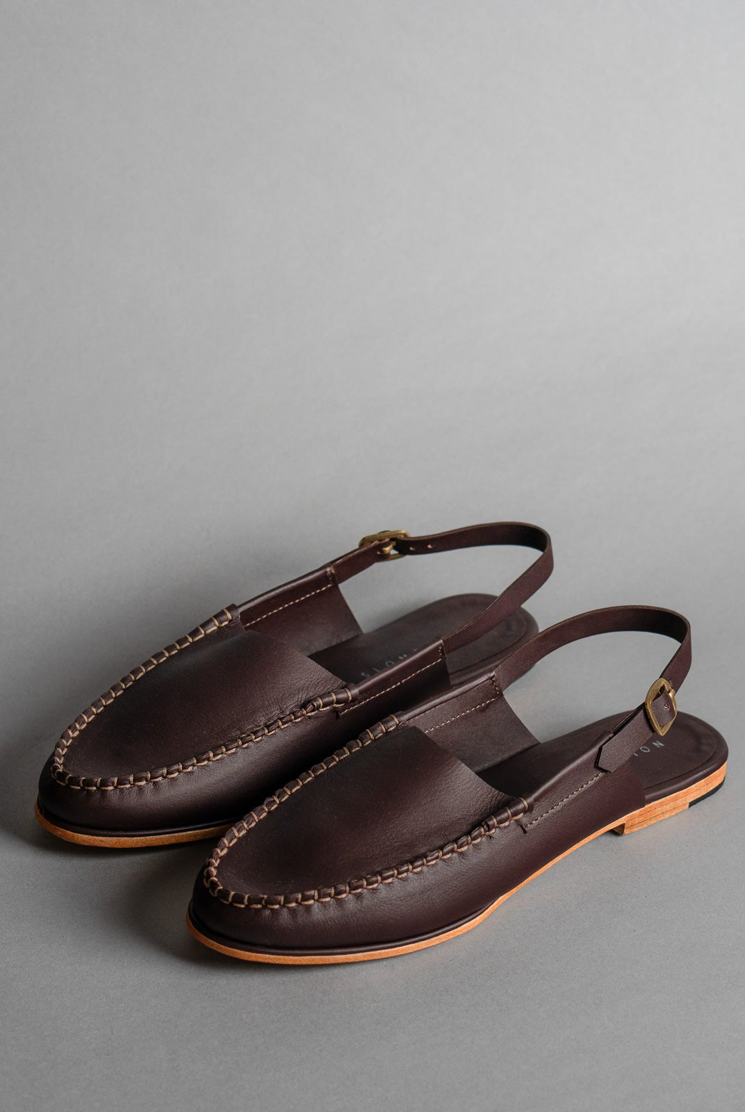 Burgundy Mule Loafers - Women - CiceroniSandalsSlomotion