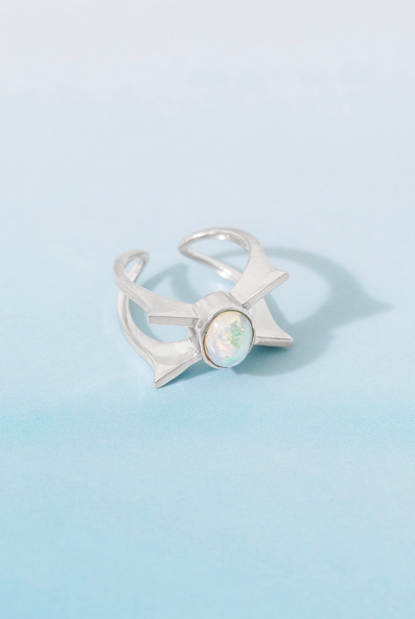 Butterfly Opal Ring - CiceroniRingUnbent