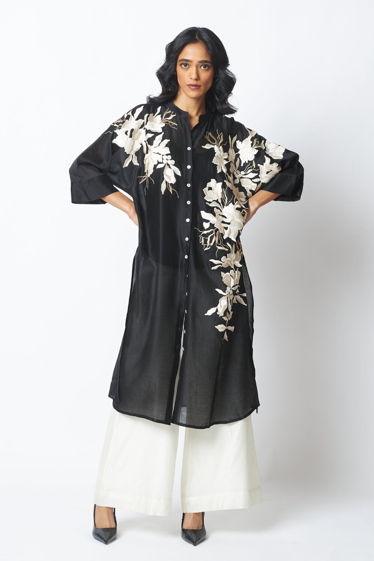 BW Yercad - Easy Shirt Tunic + Pants - CiceroniKurta Set, Festive WearMadder Much
