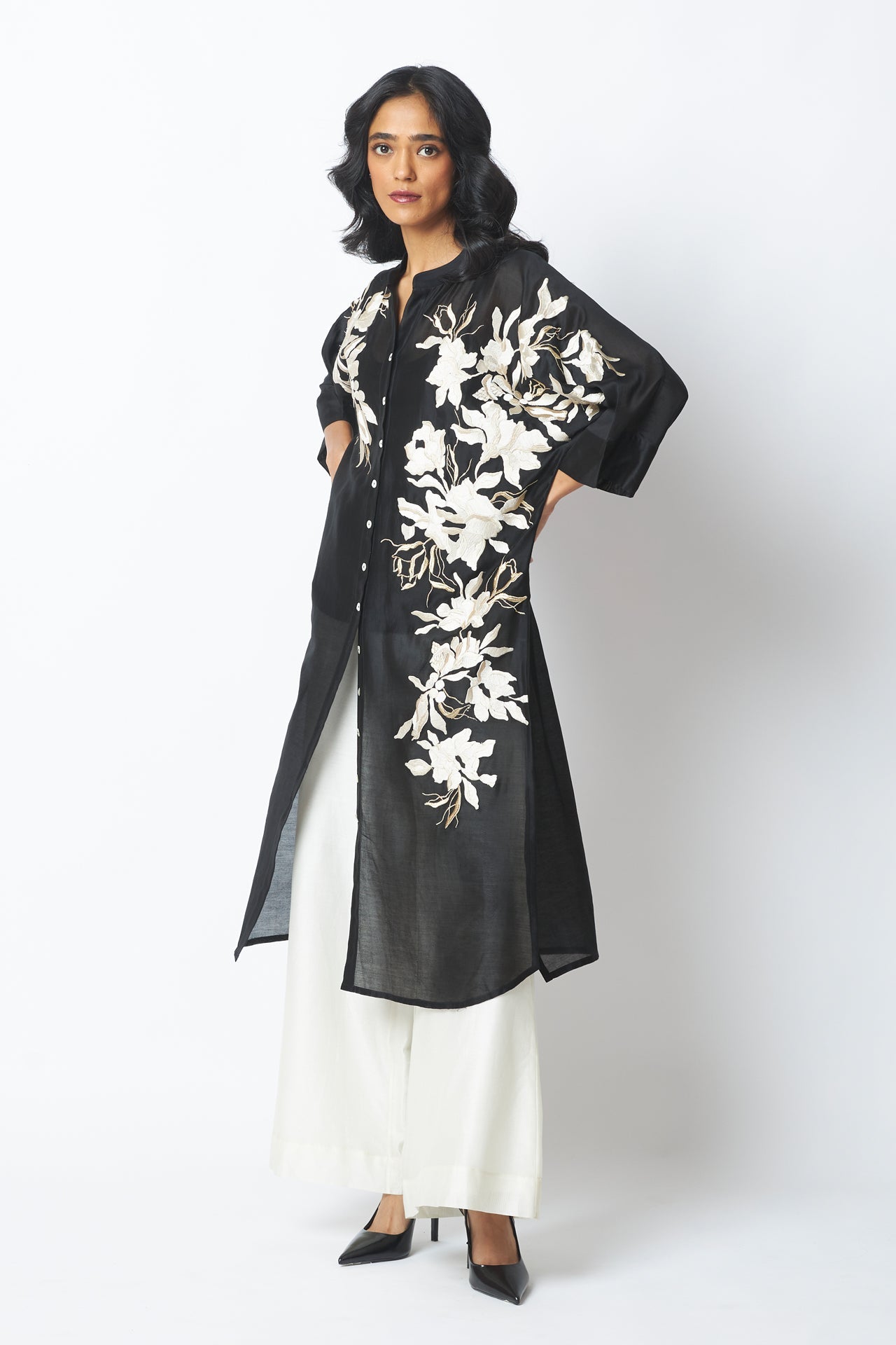 BW Yercad - Easy Shirt Tunic + Pants - CiceroniKurta Set, Festive WearMadder Much