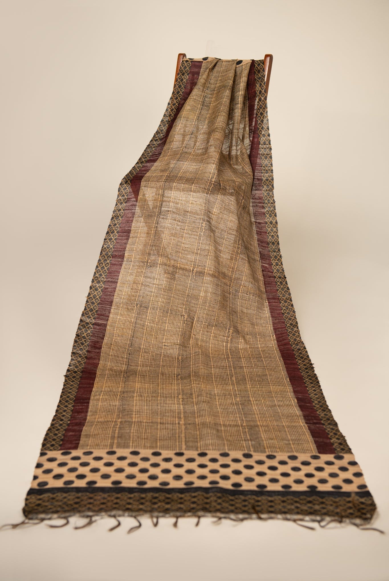 Camouflage Tussar Peace Silk Scarf - CiceroniMens ScarfAeshaane
