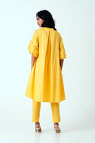 Canary Suvi Set - Embroidered Tunic + Pants - CiceroniKurta SetMadder Much