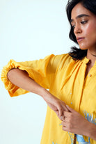 Canary Suvi Set - Embroidered Tunic + Pants - CiceroniKurta SetMadder Much