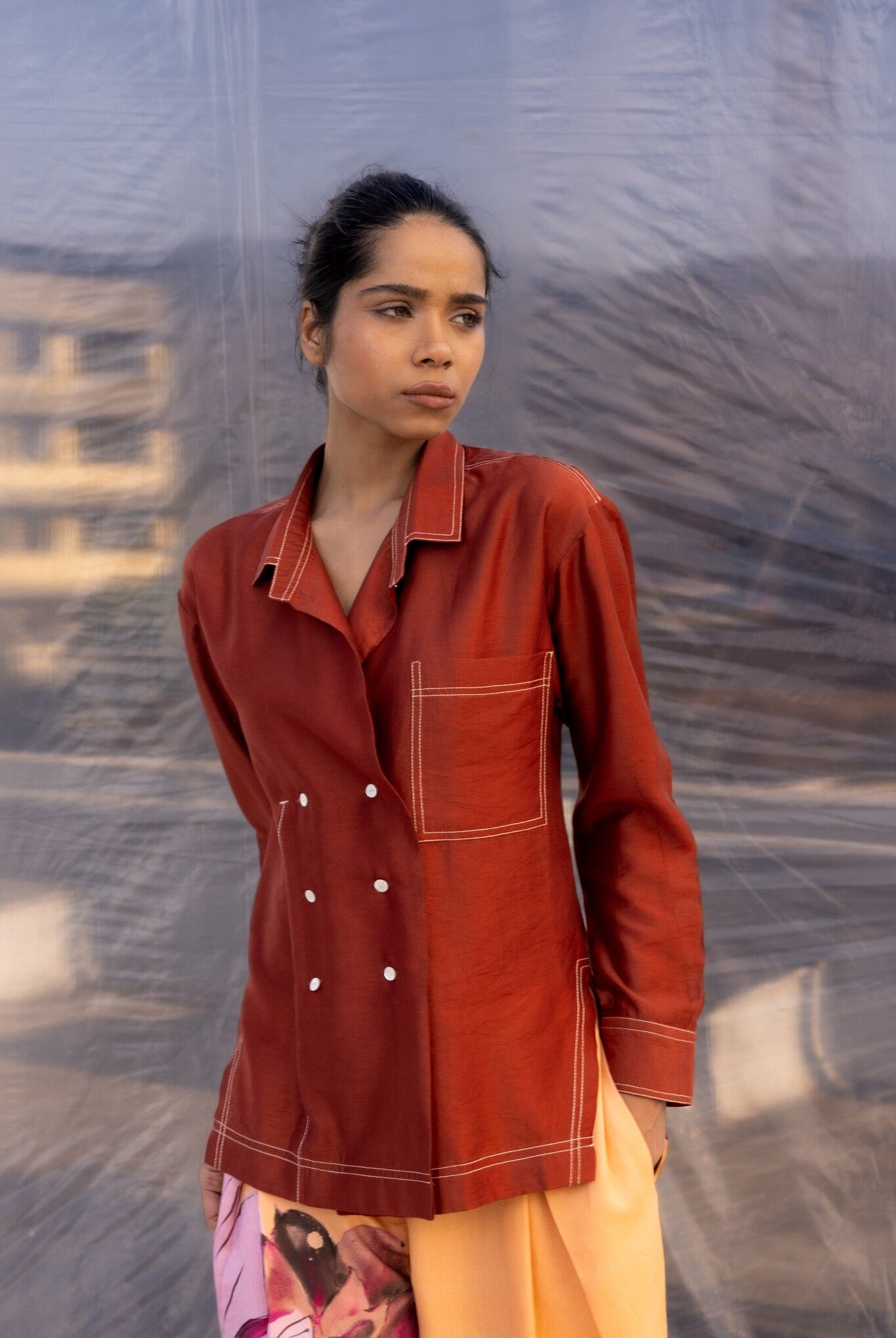 Caramel Peach Dahlia Set - CiceroniCo - ord SetBENNCH