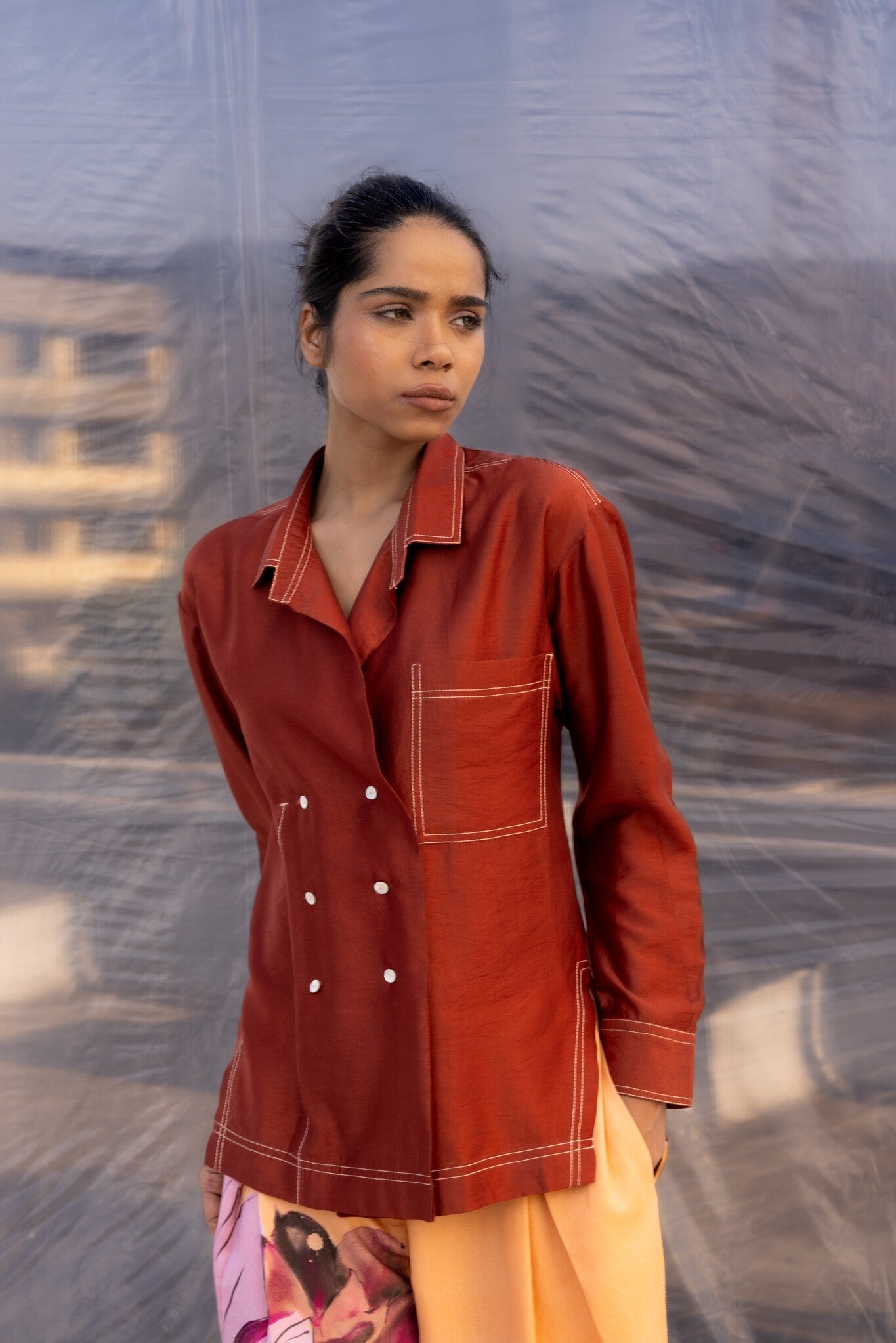 Caramel Peach Dahlia Set - CiceroniCo - ord SetBENNCH