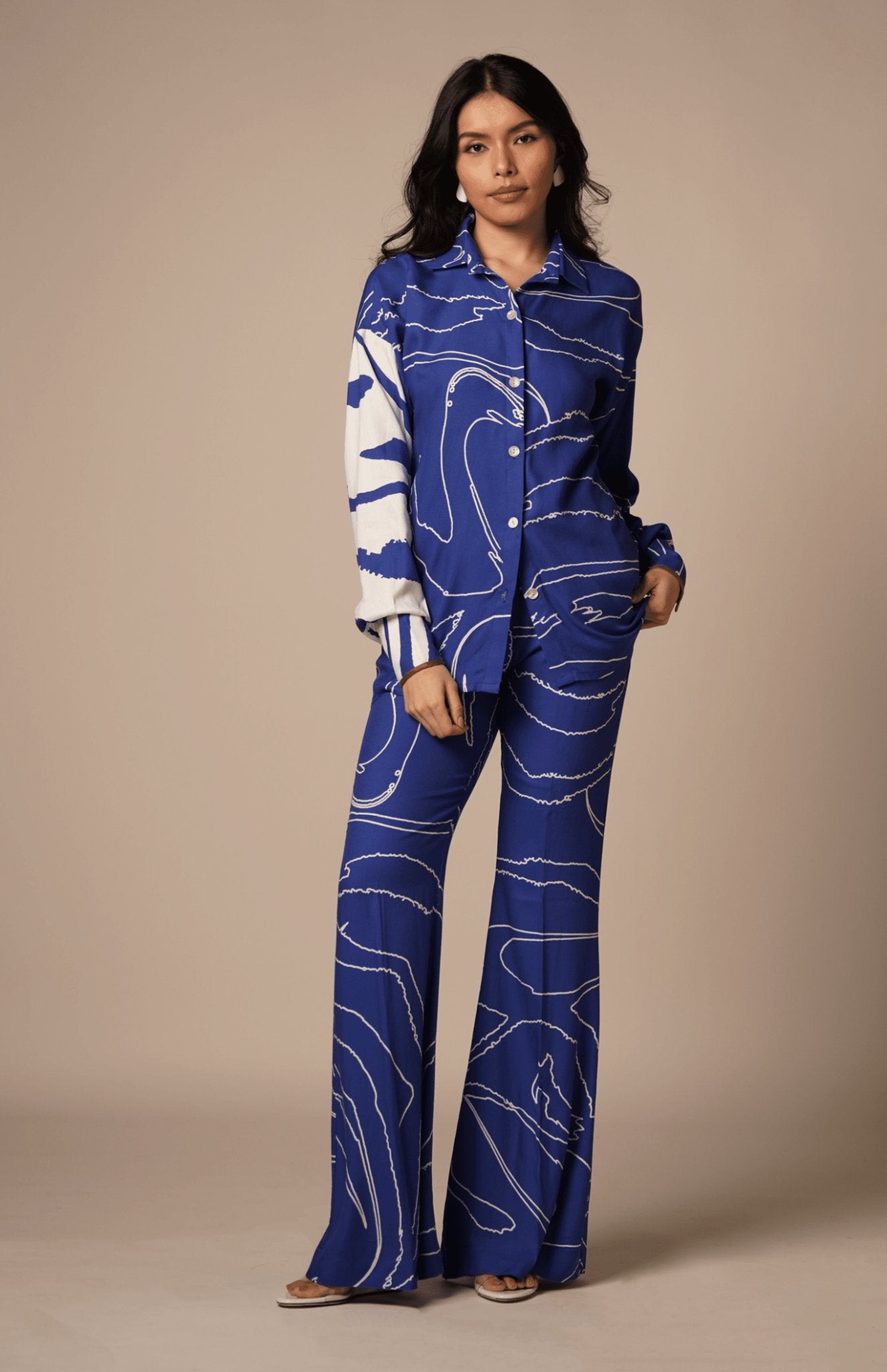 Cari Flared Trouser - CiceroniTrousersAdvait