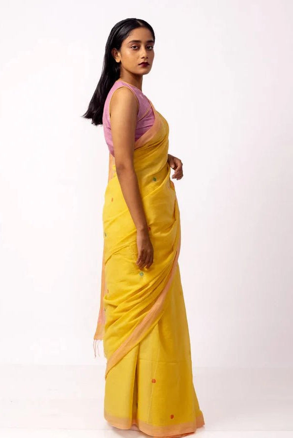 Carribean Sunrise Saree - CiceroniSareeGulmohar Calcutta