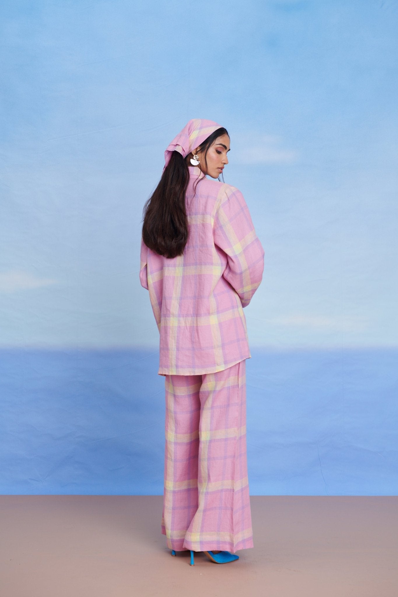 Cassata Linen Blazer Shirt - CiceroniWomen ShirtsSaphed