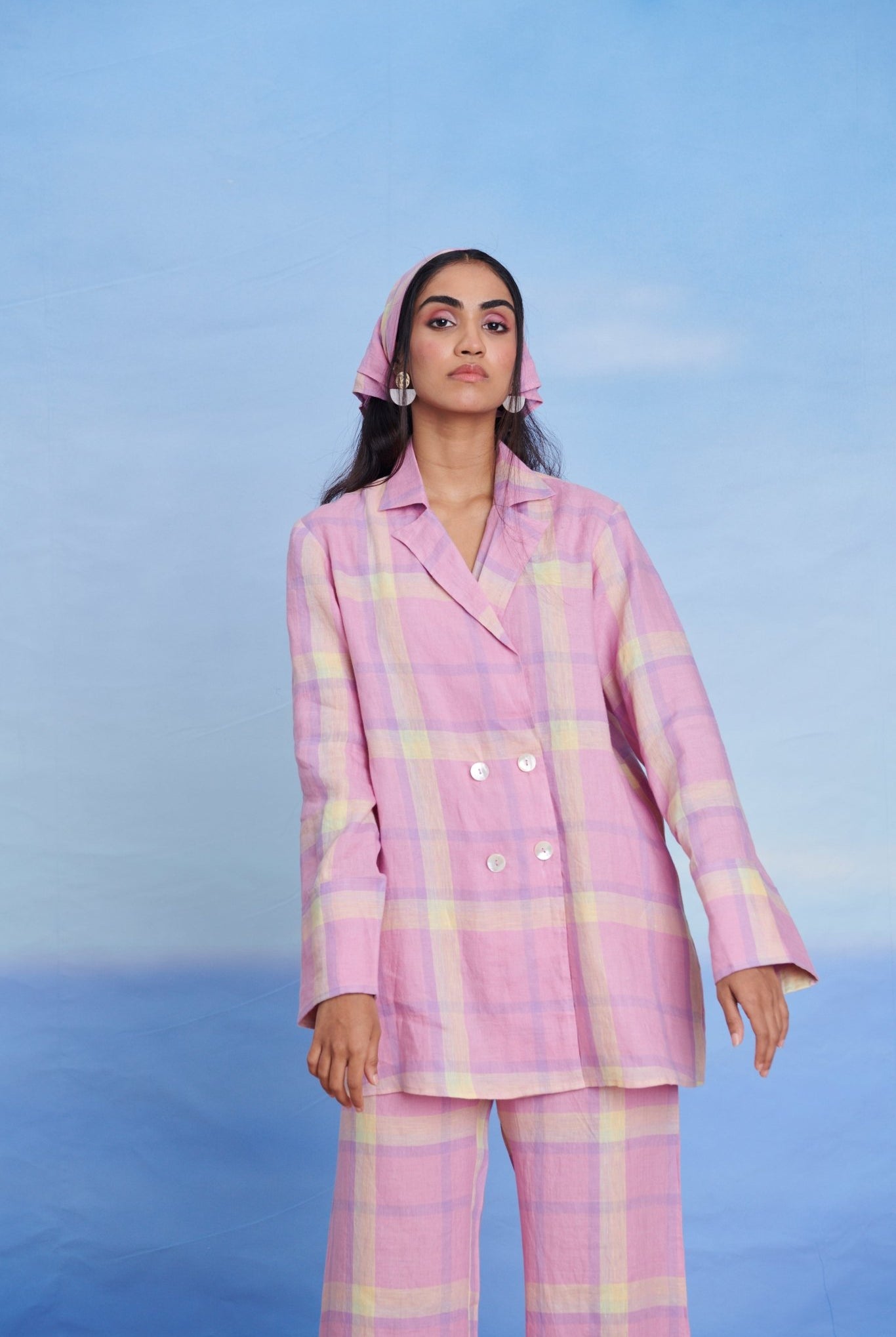 Cassata Linen Blazer Shirt - CiceroniWomen ShirtsSaphed