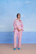 Cassata Linen Oversized Flared Shirt - CiceroniWomen ShirtsSaphed